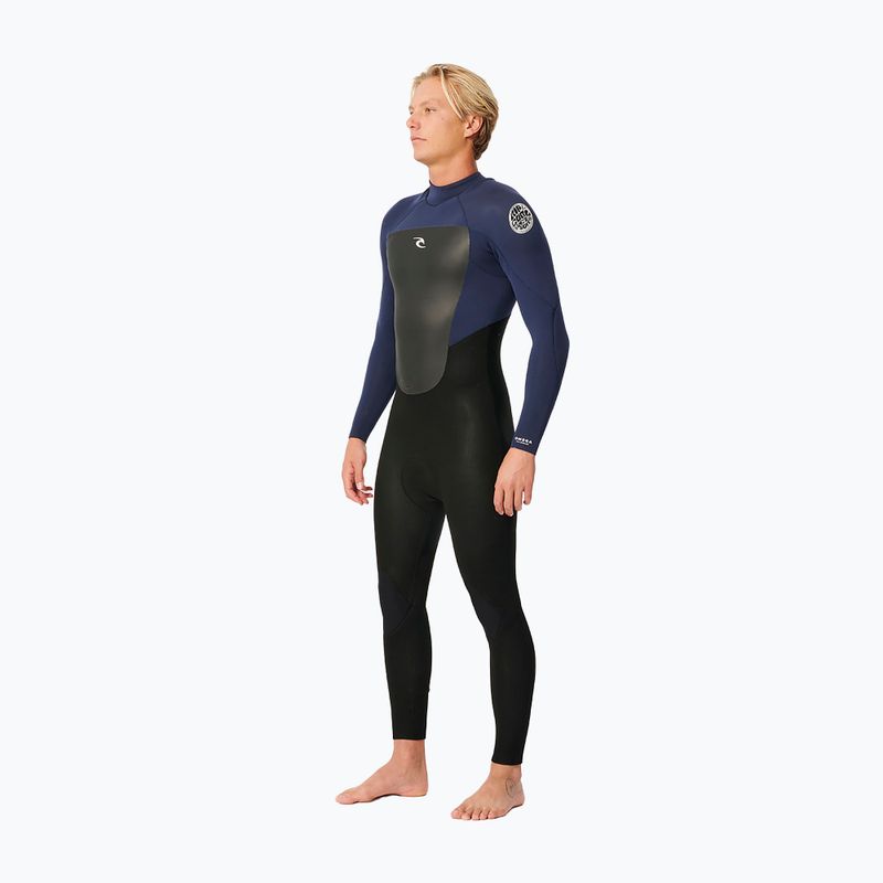 Costum de neopren pentru bărbați Rip Curl Omega 4/3 mm GB BZ Steamer slate 2