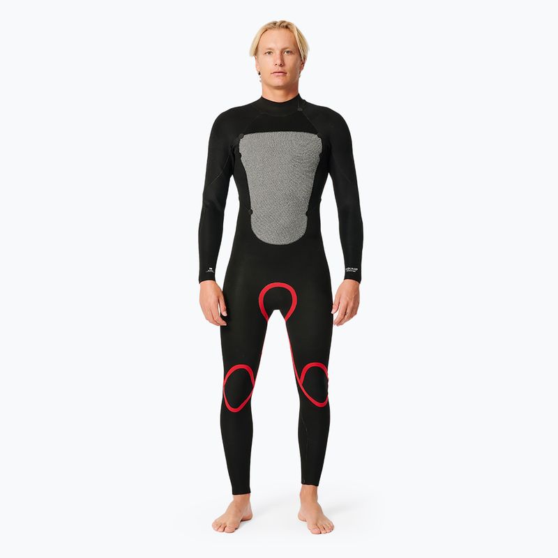 Costum de înot pentru bărbați Rip Curl Omega 3/2 mm Gb Bz Steamer black 4