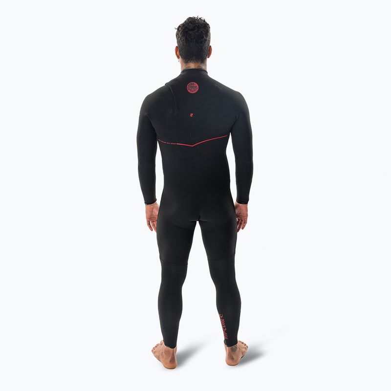 Costum de înot pentru bărbați Rip Curl Flashbomb Fusion 3/2mm Zip Free black 2