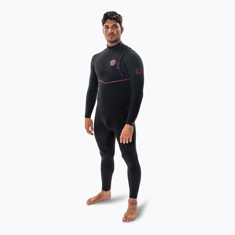 Costum de înot pentru bărbați Rip Curl Flashbomb Fusion 3/2mm Zip Free black 3