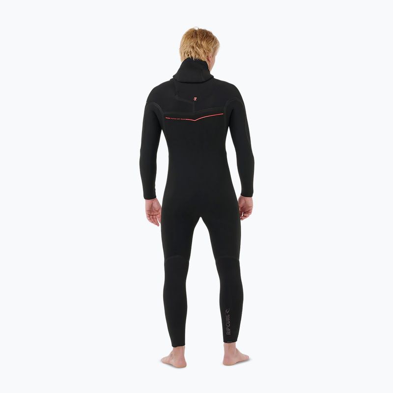 Costum pentru bărbați Rip Curl Flashbomb Fusion 5/3mm Zip Free black 2