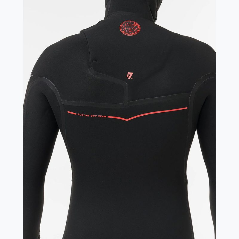 Costum pentru bărbați Rip Curl Flashbomb Fusion 5/3mm Zip Free black 5