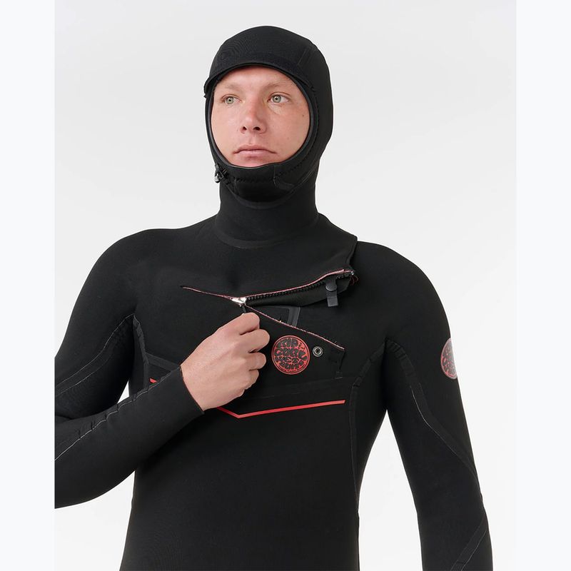 Costum pentru bărbați Rip Curl Flashbomb Fusion 5/3mm Zip Free black 6