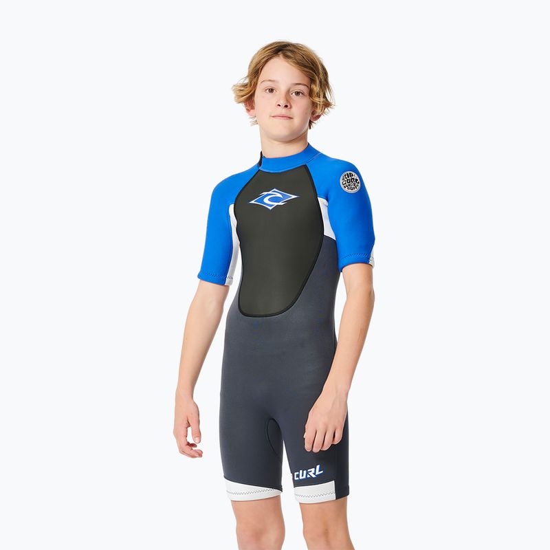 Rip Curl spumă pentru copii Omega Spuma pentru copii Back Zip Spring 2 mm albastru 9
