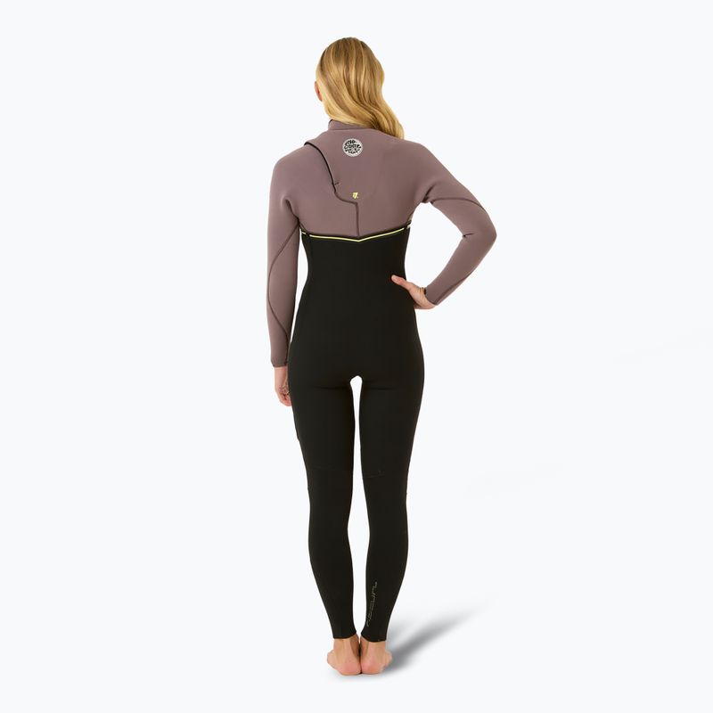 Costum de înot pentru femei Rip Curl Ebomb 3/2 mm Zip Free eggplant 2