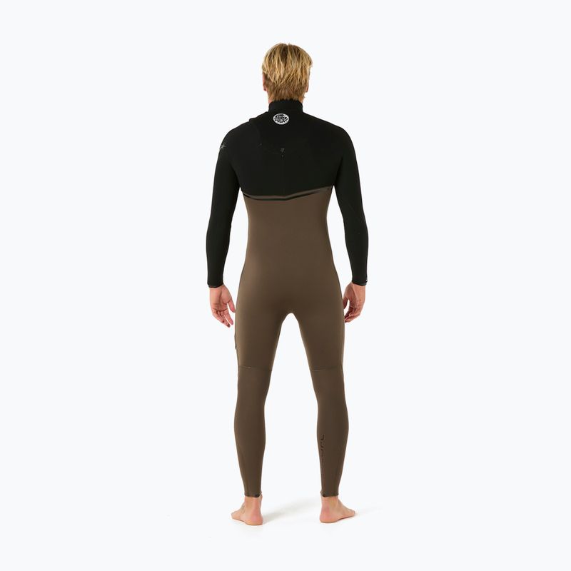 Spumă de înot pentru bărbați  Rip Curl E Bomb 4/3 mm Zip Free deep rock 2