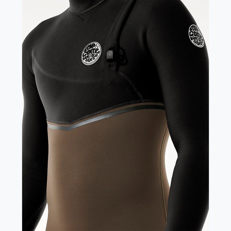 Spumă de înot pentru bărbați Rip Curl E-Bomb 3/2 mm Zip Free Sub deep rock 5