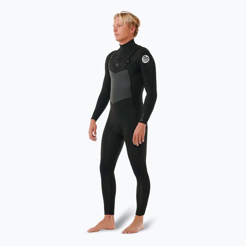 Costum de înot pentru bărbați Rip Curl Dawn Patrol 5/3mm Chest Zip dark navy 3