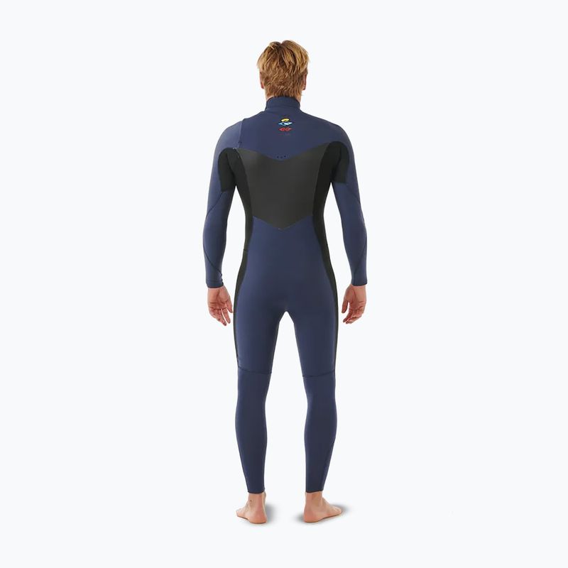 Costum de înot pentru bărbați Rip Curl Dawn Patrol 5/3mm Chest Zip dark navy 2