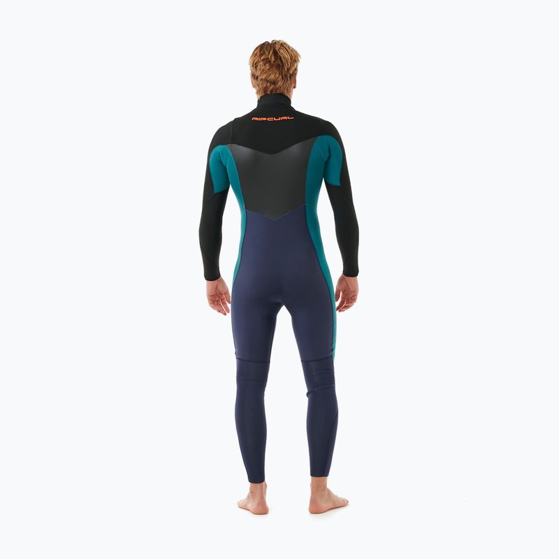Costum de înot pentru bărbați Rip Curl Dawn Patrol 4/3mm Chest Zip purple night 2