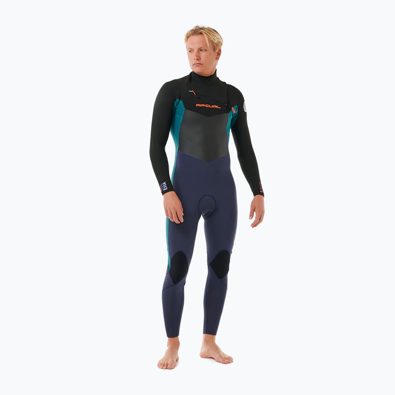 Costum de înot pentru bărbați Rip Curl Dawn Patrol 4/3mm Chest Zip purple night 4
