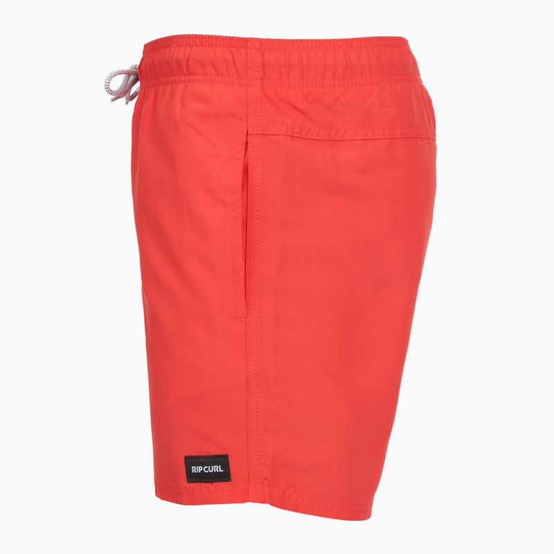 Pantaloni scurți de baie pentru bărbați Rip Curl Offset Volley washed red 3