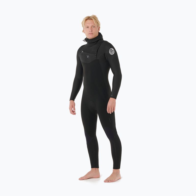 Costum de înot pentru bărbați Rip Curl Dawn Patrol Cz Hood 5/4 mm black 4