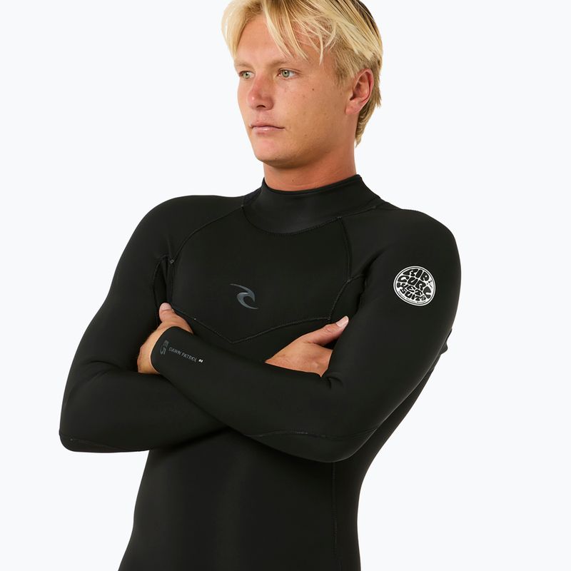 Costum de înot pentru bărbați Rip Curl Dawn Patrol 4/3mm Back Zip black 5
