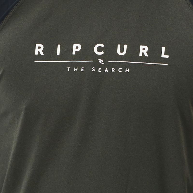 Tricou de înot pentru bărbați Rip Curl Shockwaves 3442 gri 12MMRV 3