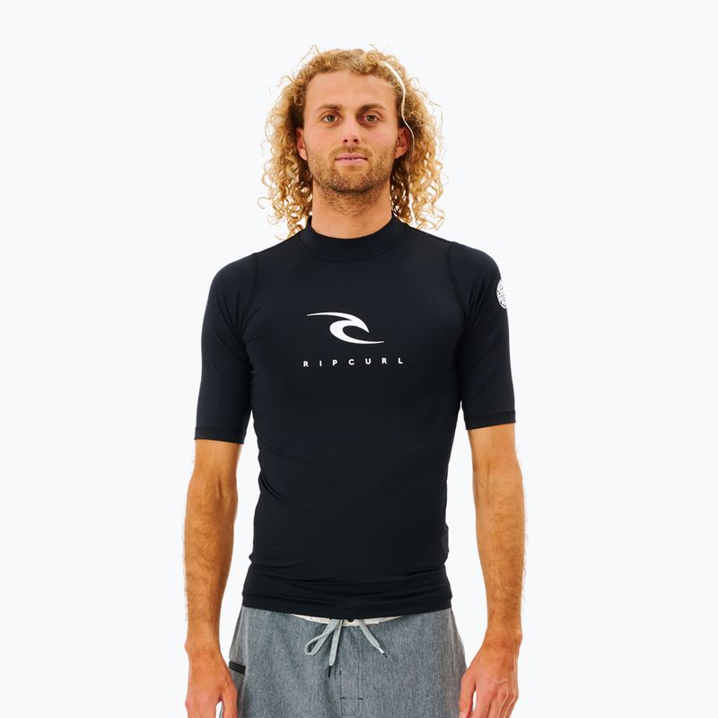 Tricou de înot pentru bărbați Rip Curl Corps 90 negru 12JMRV