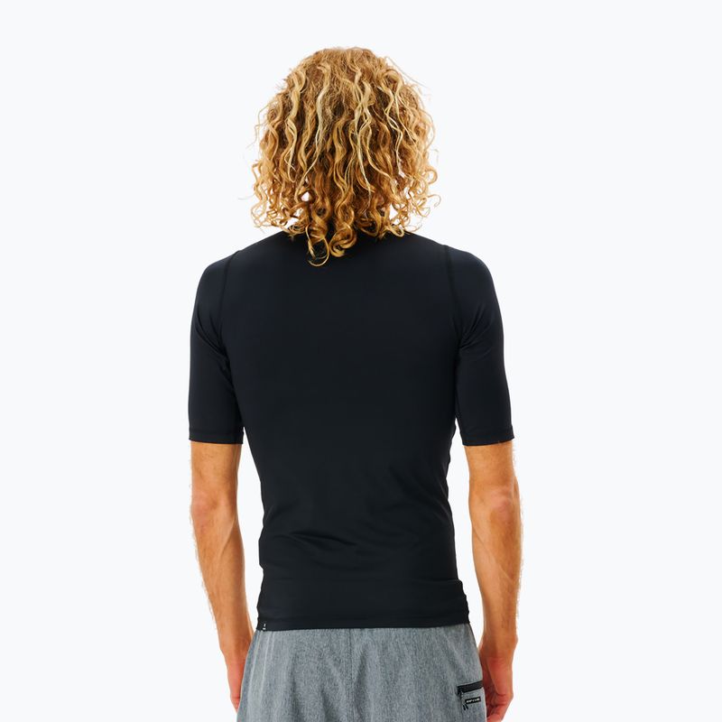 Tricou de înot pentru bărbați Rip Curl Corps 90 negru 12JMRV 2