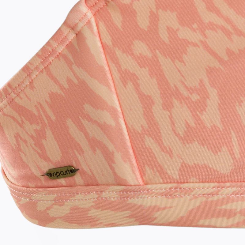 Top de costum de baie Rip Curl Classic Surf D-Dd Crop 281 roz-portocaliu 024WSW 3