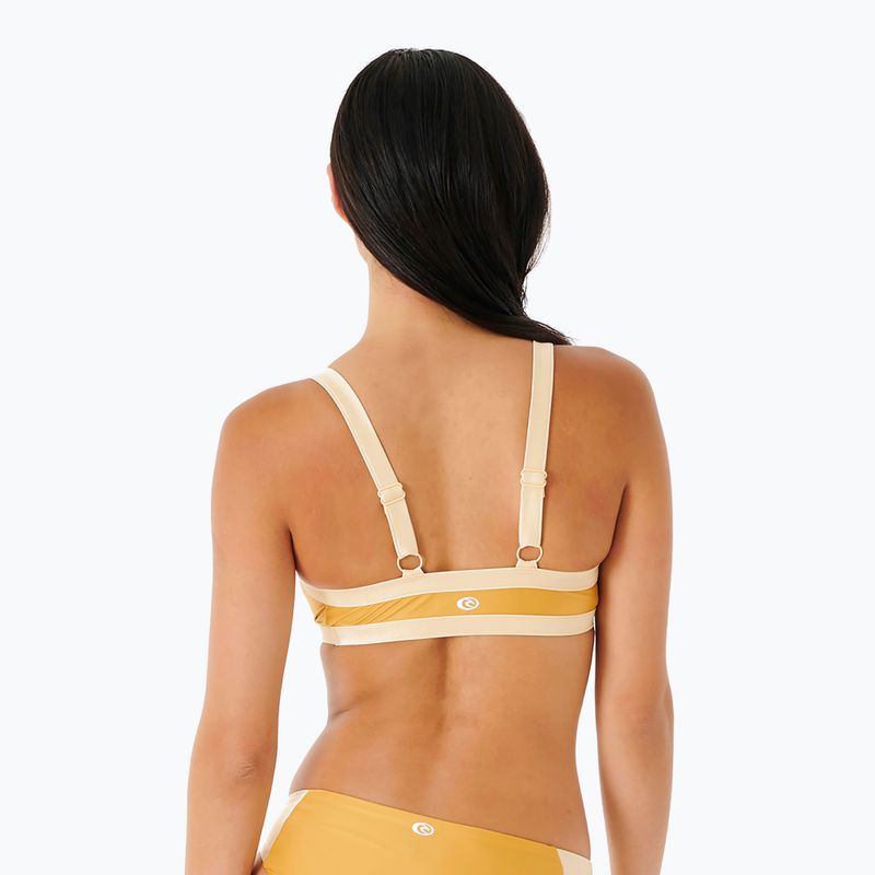 Top de costum de baie Rip Curl Mirage Colour Block Tri 146 galben 06VWSW 5