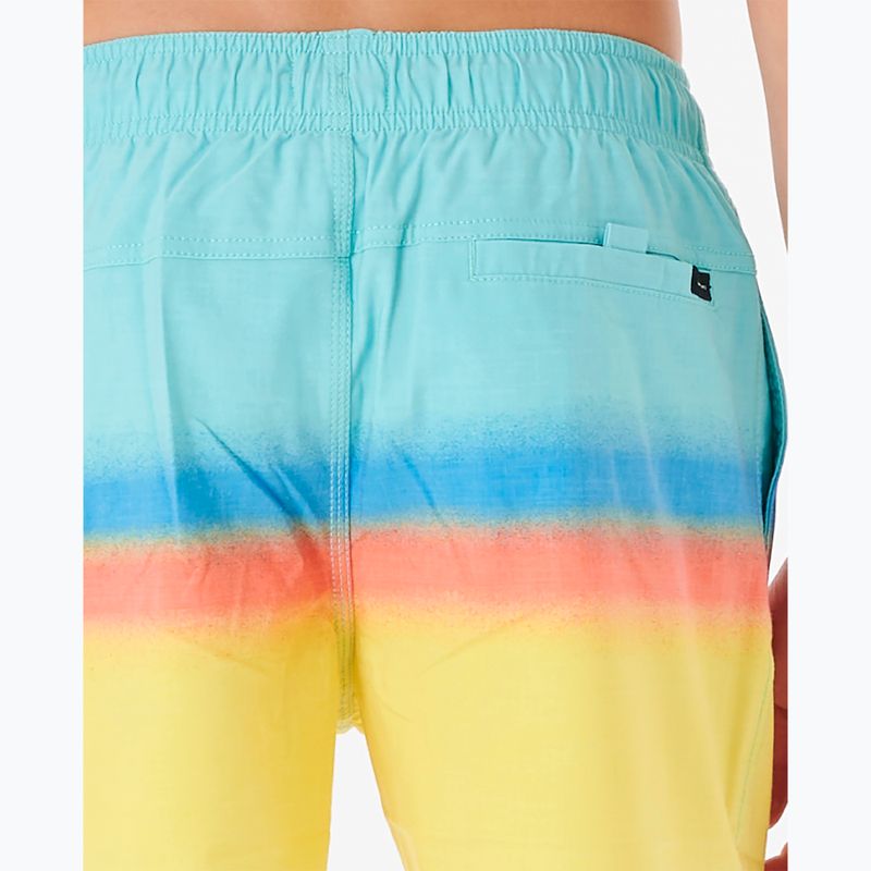 Pantaloni scurți pentru copii Rip Curl Surf Revival Volley 46 albaștri-galbeni 027BBO 6