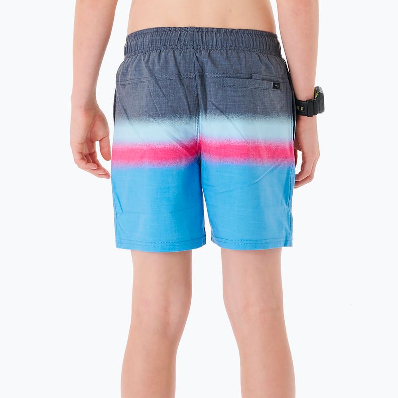 Pantaloni scurți pentru copii Rip Curl Surf Revival Volley 90 albaștri-gri 027BBO 3