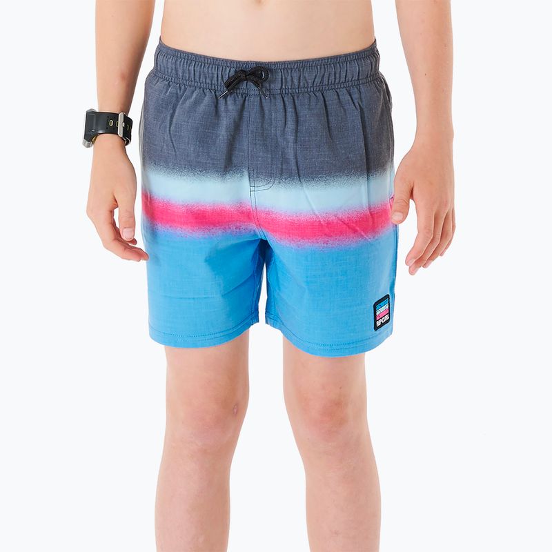 Pantaloni scurți pentru copii Rip Curl Surf Revival Volley 90 albaștri-gri 027BBO 4