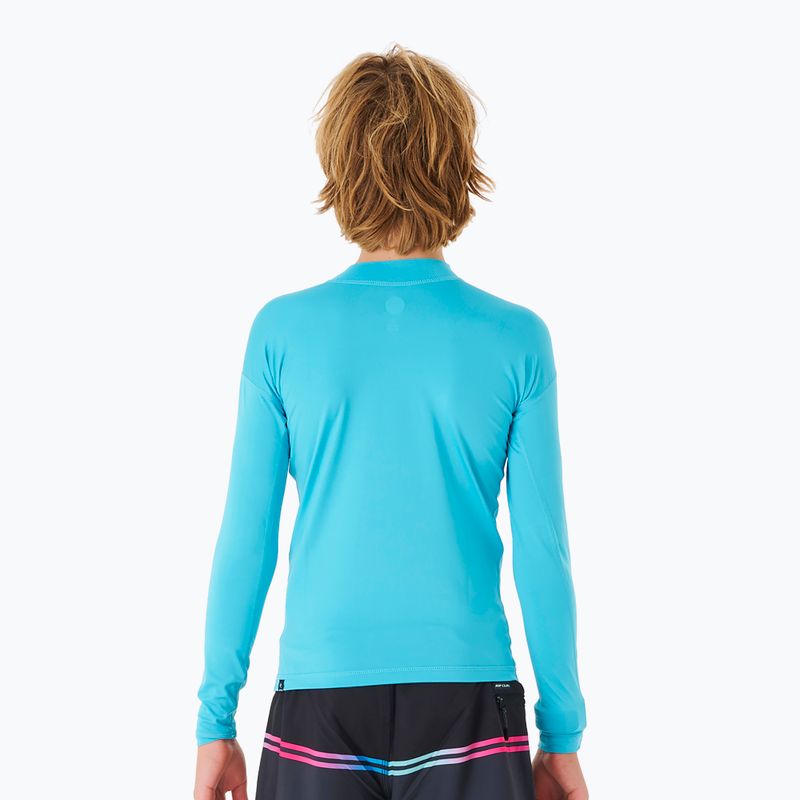 Tricou de înot pentru copii Rip Curl Corps Rash Vest 70 albastru 11MBRV 2