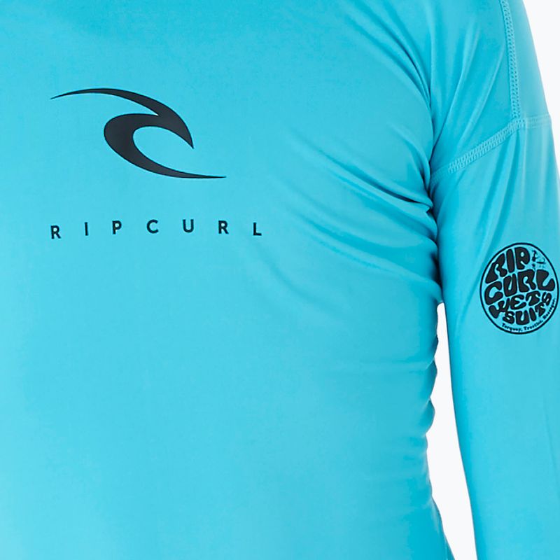Tricou de înot pentru copii Rip Curl Corps Rash Vest 70 albastru 11MBRV 3