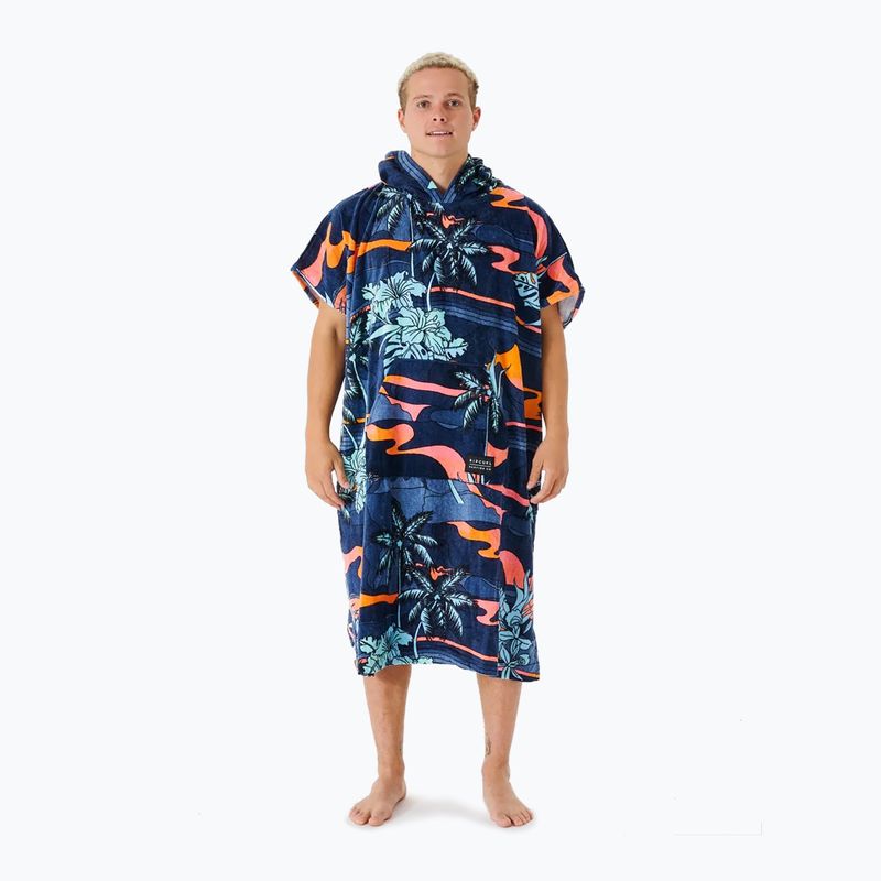 Poncho pentru bărbați Rip Curl Combo Print 1110 bleumarin 006MTO