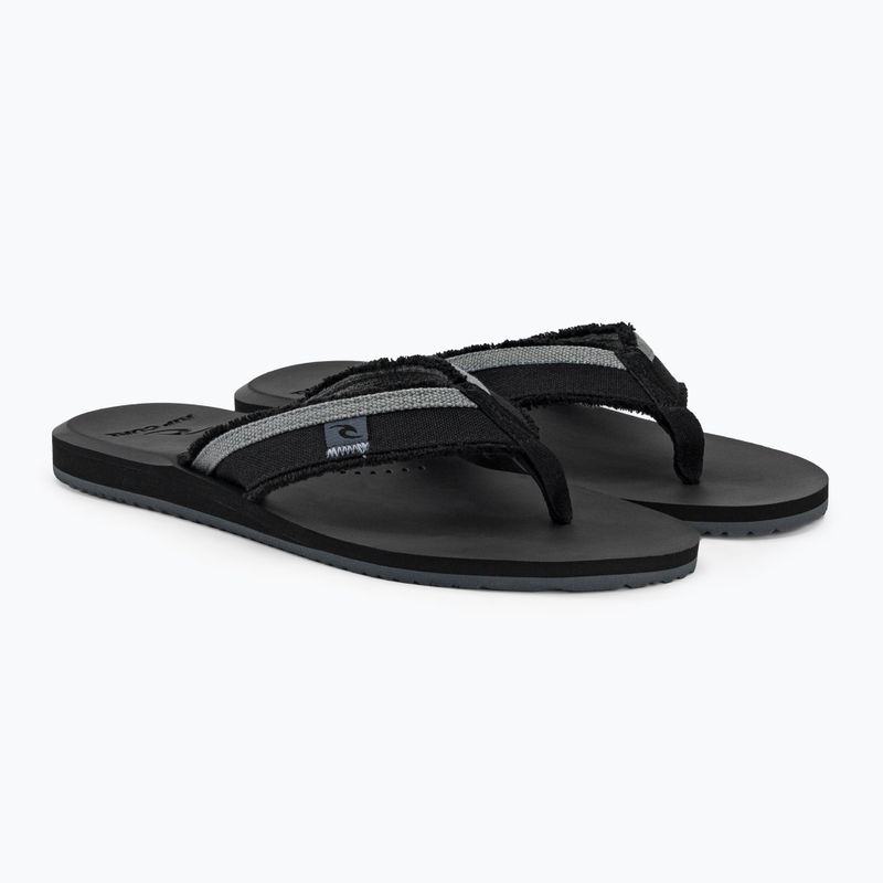 Papuci pentru bărbați Rip Curl Reactor Open Toe 90 negri 19VMOT 4