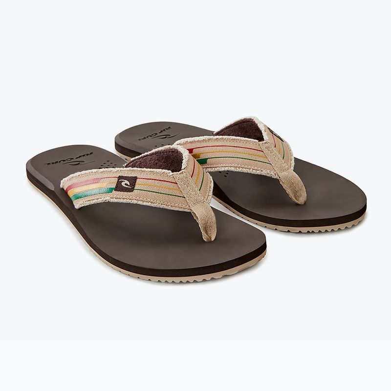 Papuci pentru bărbați Rip Curl Reactor Open Toe 1153 maro 19VMOT 9