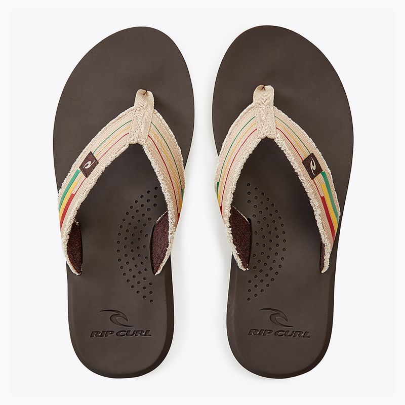 Papuci pentru bărbați Rip Curl Reactor Open Toe 1153 maro 19VMOT 11