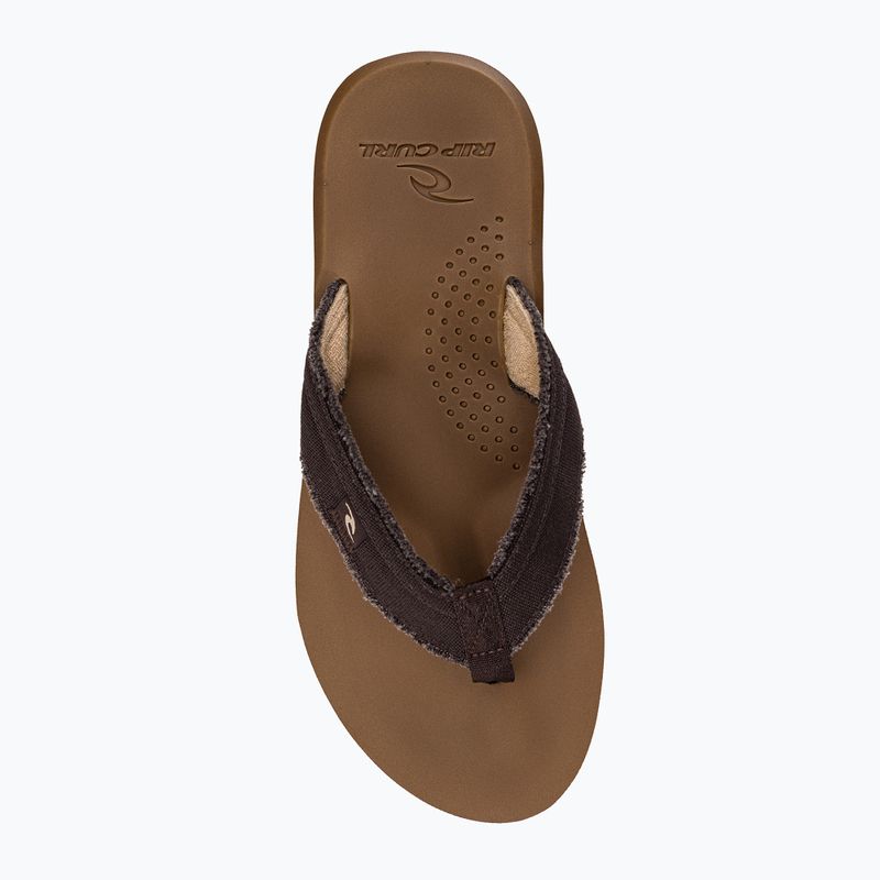 Papuci pentru bărbați Rip Curl Reactor Open Toe 1153 maro 19VMOT 6