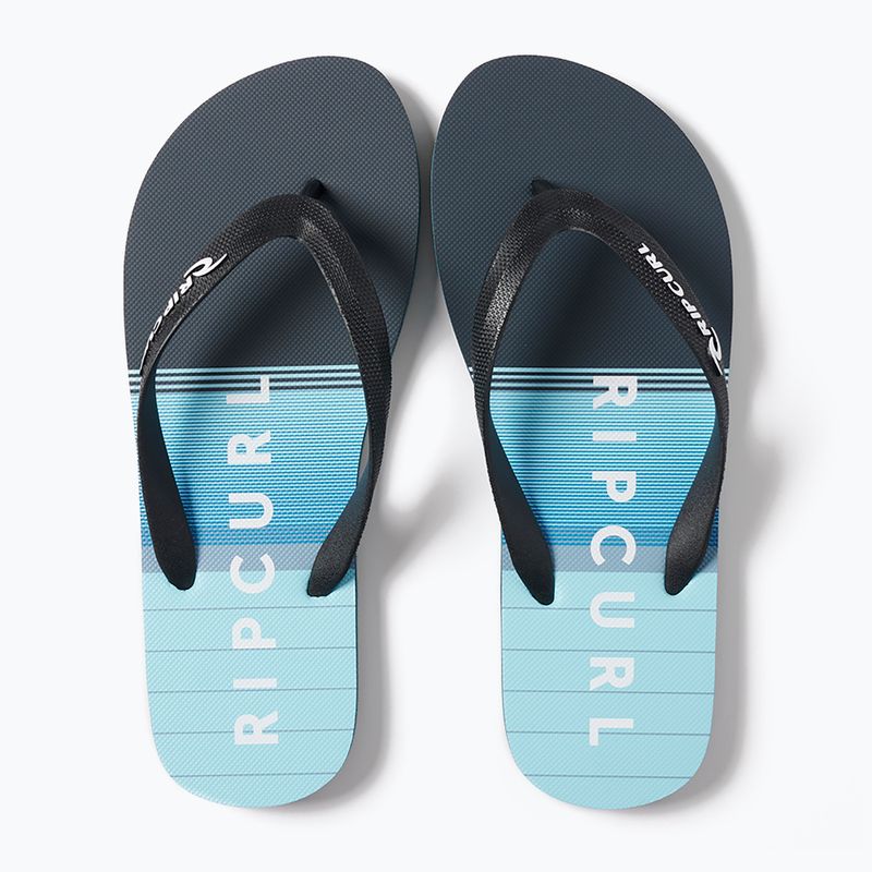 Papuci pentru bărbați Rip Curl Breaker Open Toe 107 negri-albaștri 19XMOT 9