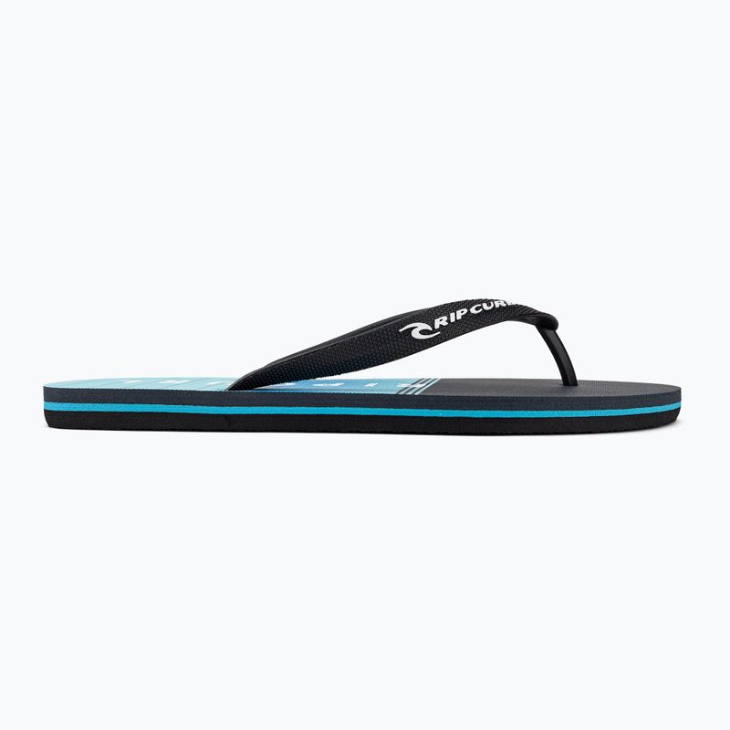 Papuci pentru bărbați Rip Curl Breaker Open Toe 107 negri-albaștri 19XMOT 2