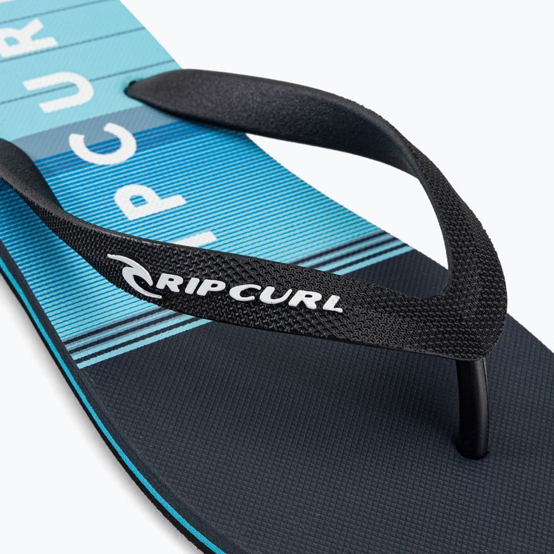 Papuci pentru bărbați Rip Curl Breaker Open Toe 107 negri-albaștri 19XMOT 7