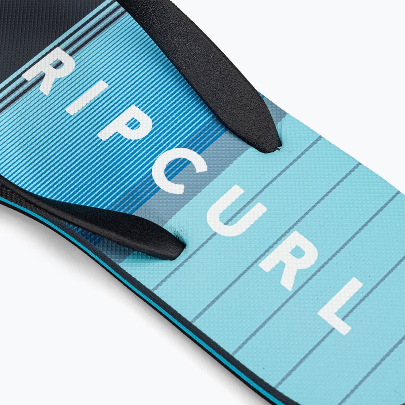 Papuci pentru bărbați Rip Curl Breaker Open Toe 107 negri-albaștri 19XMOT 8