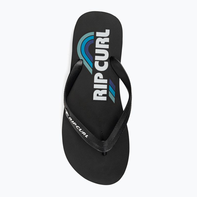 Papuci pentru bărbați Rip Curl Surf Revival Logo Open Toe 6244 negri 19YMOT 6