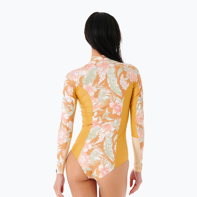 Costum de baie dintr-o bucată Rip Curl Always Summer Upf 50+ Surfsuit 146 galben 144WRV 2