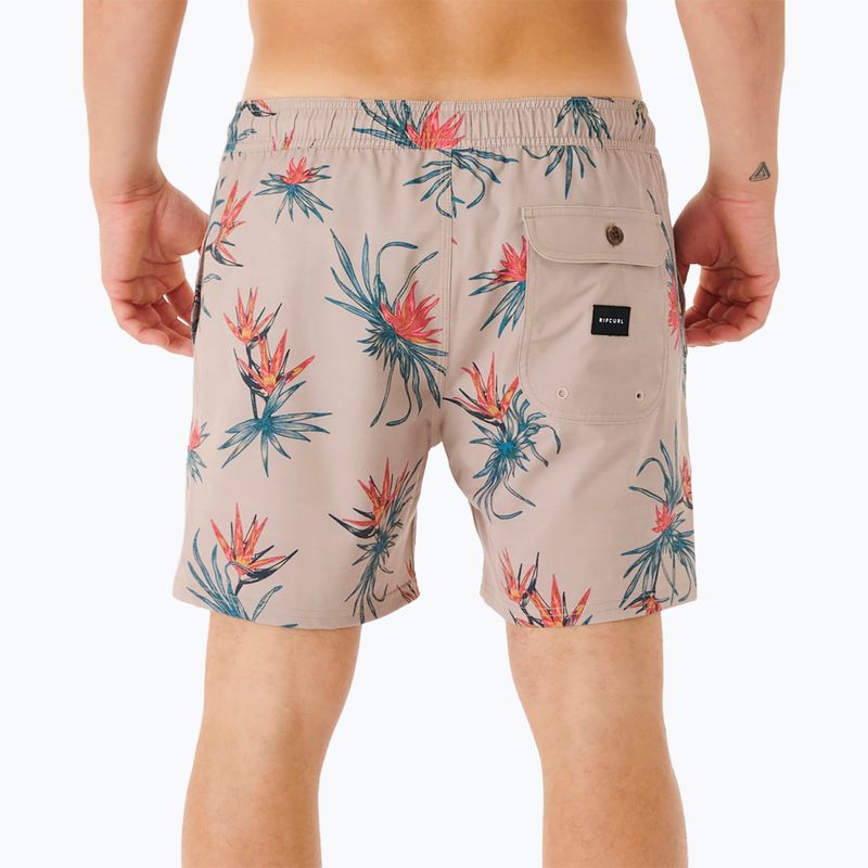 Pantaloni scurți pentru băbrați Rip Curl Paradiso Volley 5067 bej 03DMBO 3