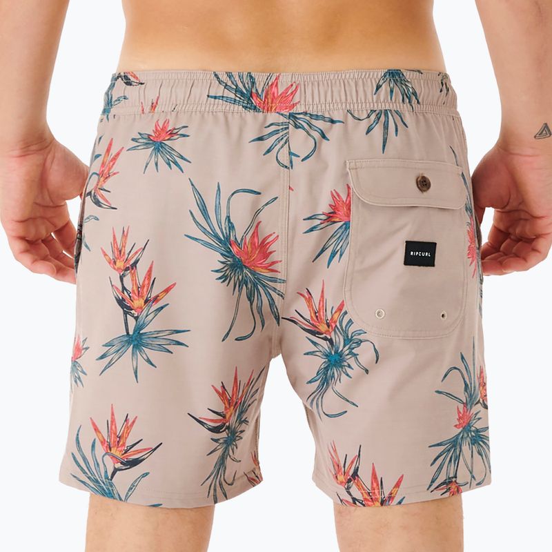 Pantaloni scurți pentru băbrați Rip Curl Paradiso Volley 5067 bej 03DMBO 2