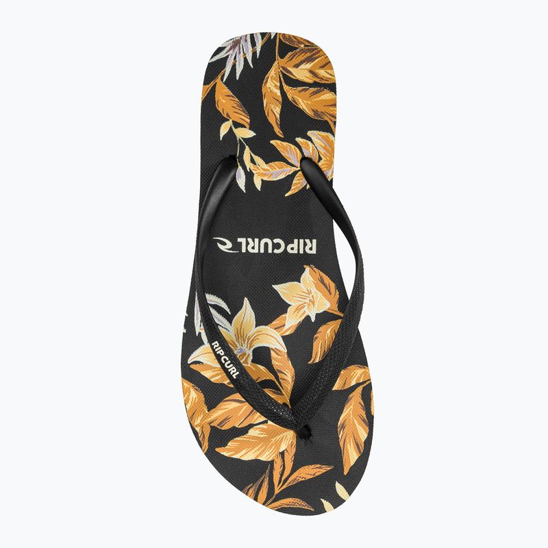 Papuci pentru femei Rip Curl La Isla Bloom Open Toe black 5