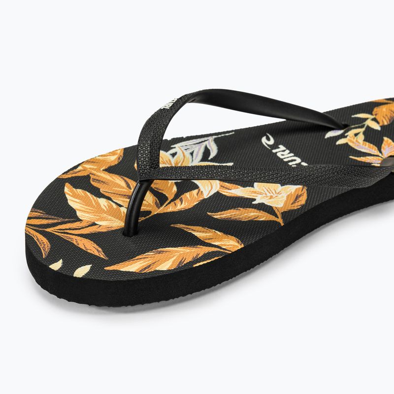 Papuci pentru femei Rip Curl La Isla Bloom Open Toe black 7