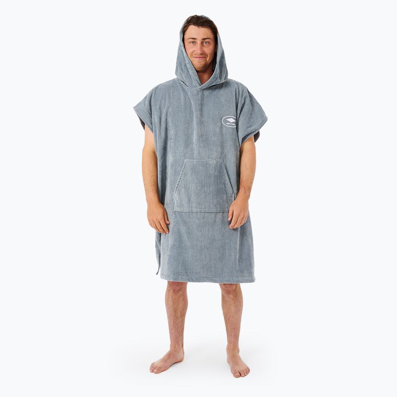 Poncho pentru bărbați Rip Curl Logo Hooded blue