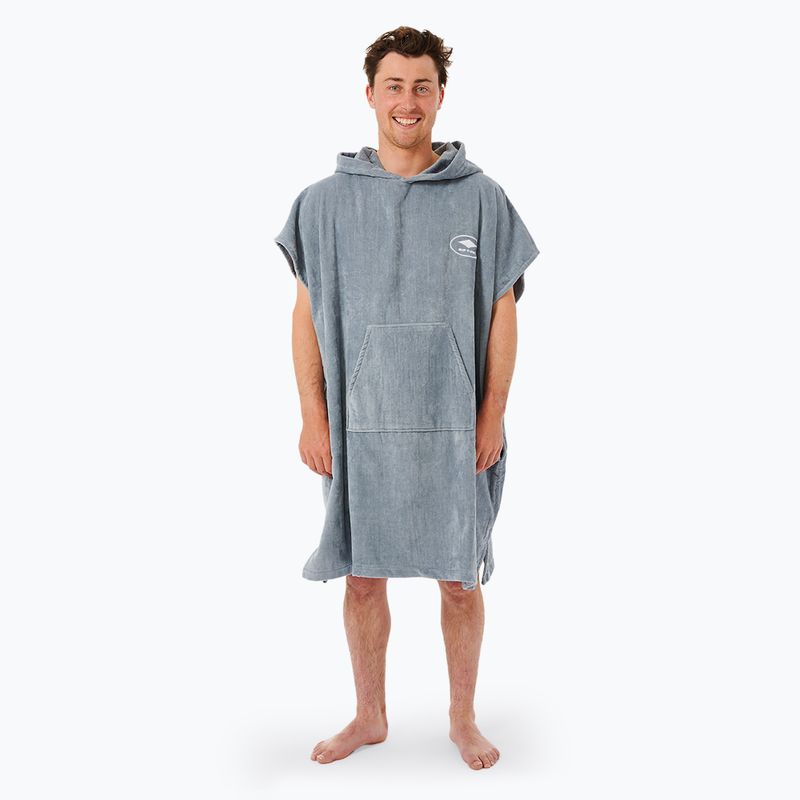 Poncho pentru bărbați Rip Curl Logo Hooded blue 2