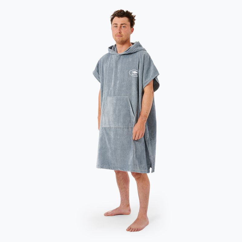 Poncho pentru bărbați Rip Curl Logo Hooded blue 3