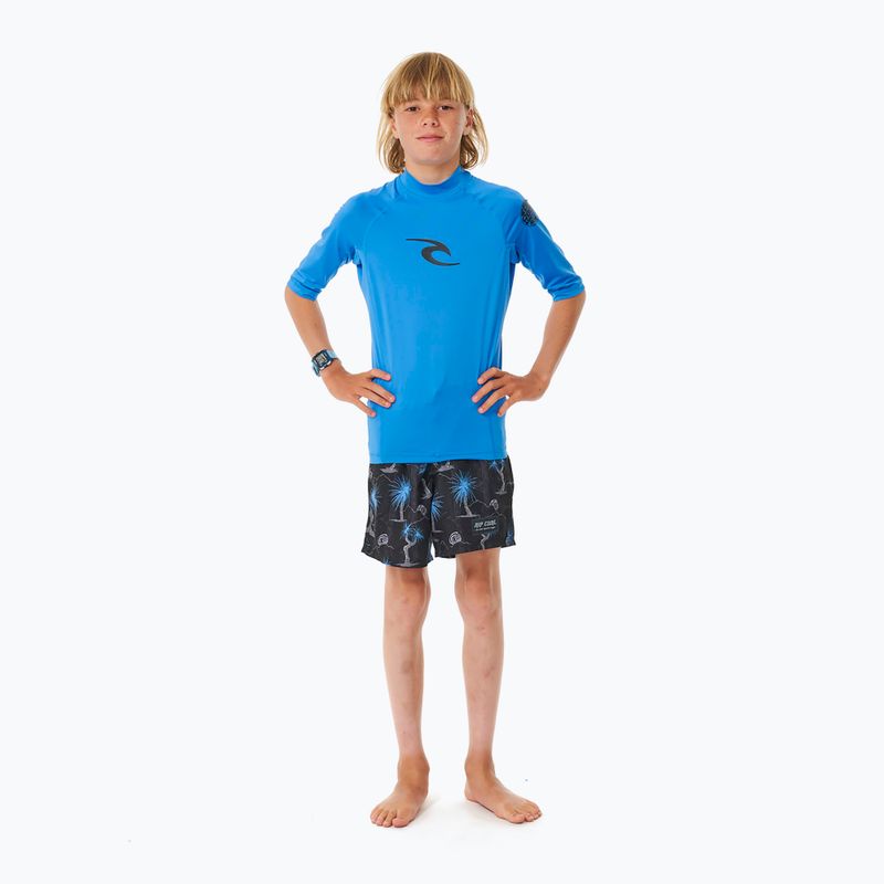 Rip Curl Lycra Brand Wave UPF albastru gumă de înot pentru copii 2