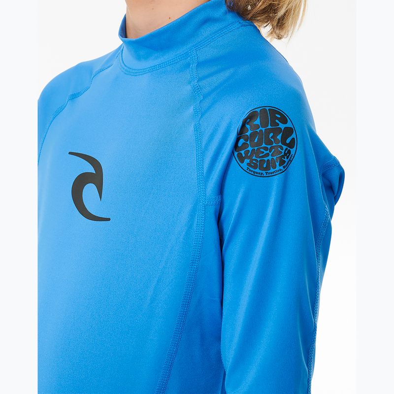 Rip Curl Lycra Brand Wave UPF albastru gumă de înot pentru copii 4