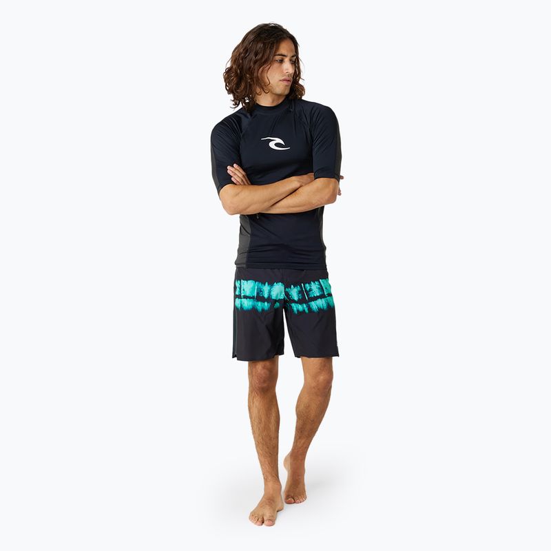 Tricou de înot pentru bărbați Rip Curl Waves Upf Perf S/S black 2