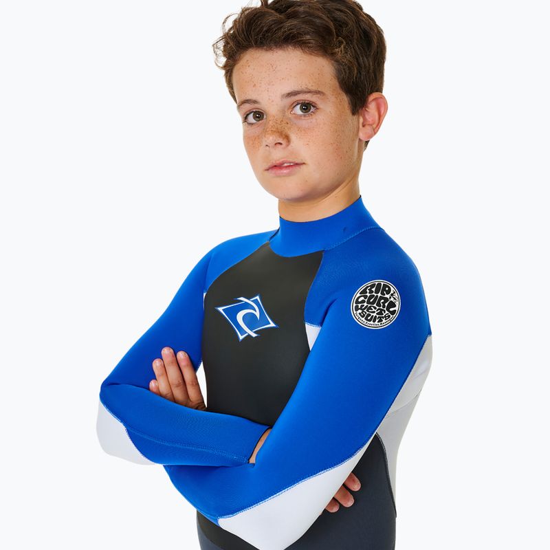 Costum de înot pentru copii Rip Curl Omega 4/3 mm Back Zip blue 4
